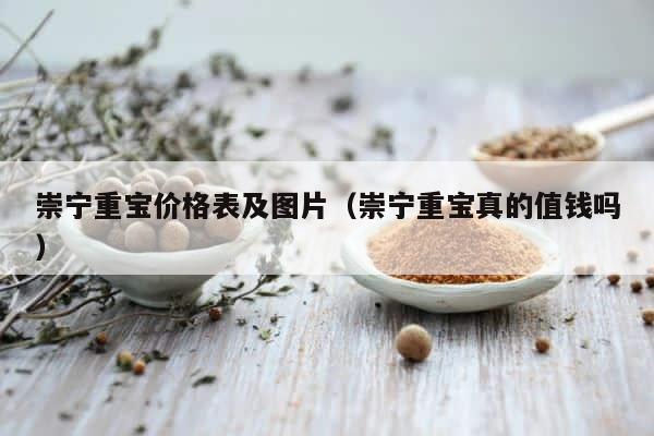 崇宁重宝价格表及图片（崇宁重宝真的值钱吗） 第1张
