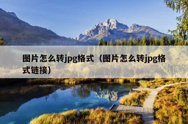 图片怎么转jpg格式（图片怎么转jpg格式链接） 第1张