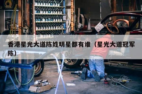 香港星光大道陈姓明星都有谁（星光大道冠军陈） 第1张