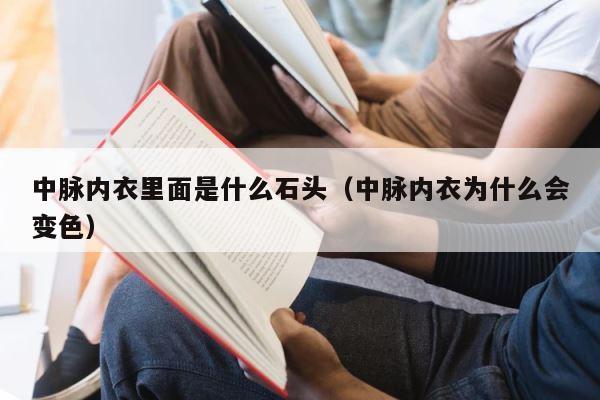 中脉内衣里面是什么石头（中脉内衣为什么会变色） 第1张