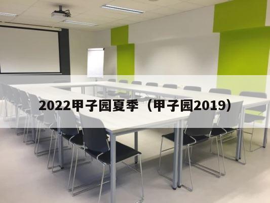 2022甲子园夏季（甲子园2019） 第1张