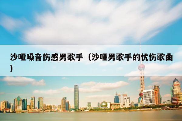 沙哑嗓音伤感男歌手（沙哑男歌手的忧伤歌曲） 第1张