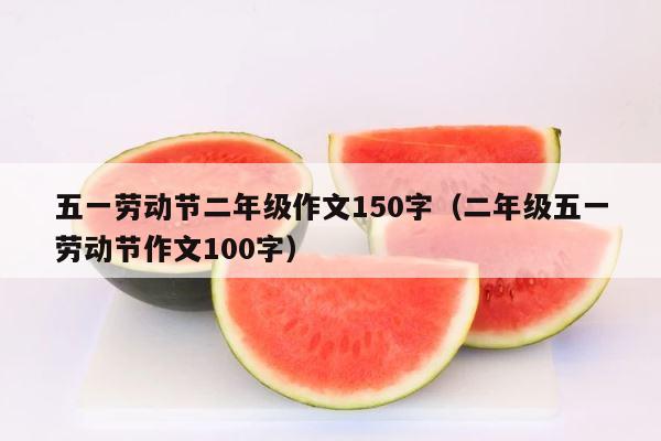 五一劳动节二年级作文150字（二年级五一劳动节作文100字） 第1张