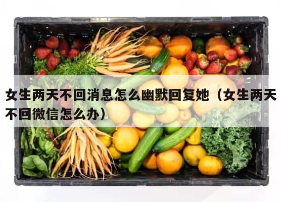 女生两天不回消息怎么幽默回复她（女生两天不回微信怎么办） 第1张