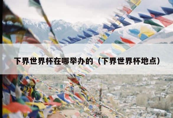 下界世界杯在哪举办的（下界世界杯地点） 第1张
