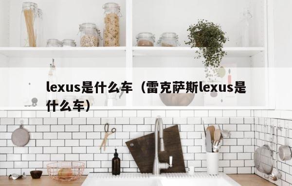 lexus是什么车（雷克萨斯lexus是什么车） 第1张