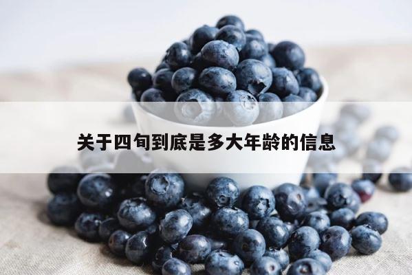 关于四旬到底是多大年龄的信息 第1张