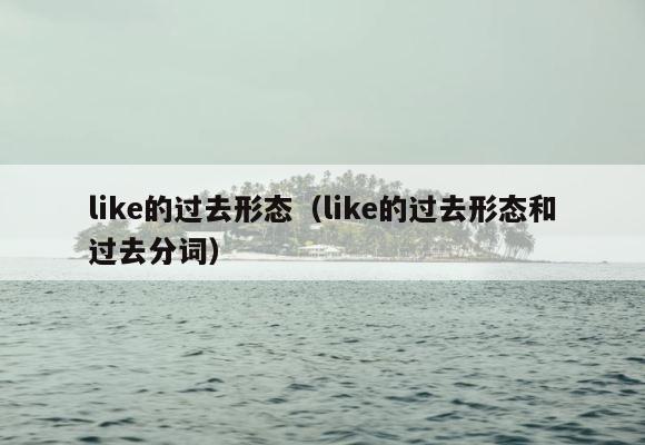 like的过去形态（like的过去形态和过去分词） 第1张