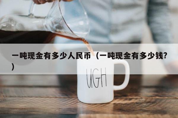 一吨现金有多少人民币（一吨现金有多少钱?） 第1张