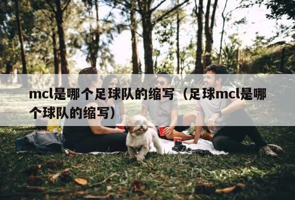 mcl是哪个足球队的缩写（足球mcl是哪个球队的缩写） 第1张