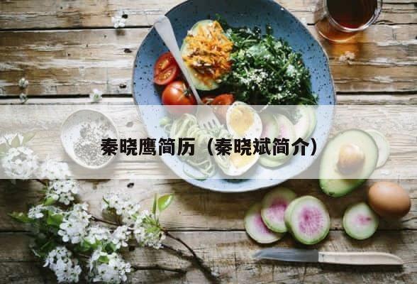 秦晓鹰简历（秦晓斌简介） 第1张