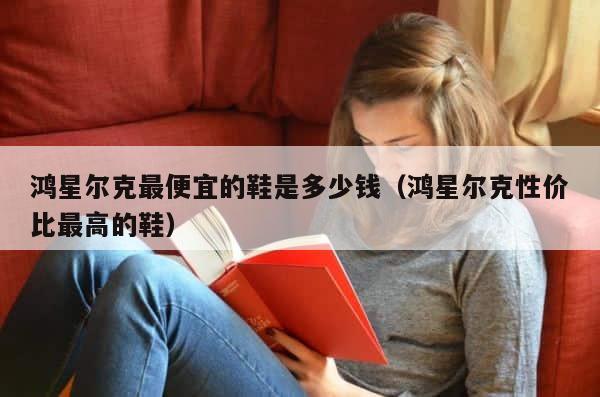鸿星尔克最便宜的鞋是多少钱（鸿星尔克性价比最高的鞋） 第1张