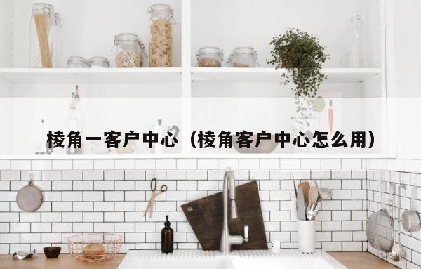 棱角一客户中心（棱角客户中心怎么用） 第1张