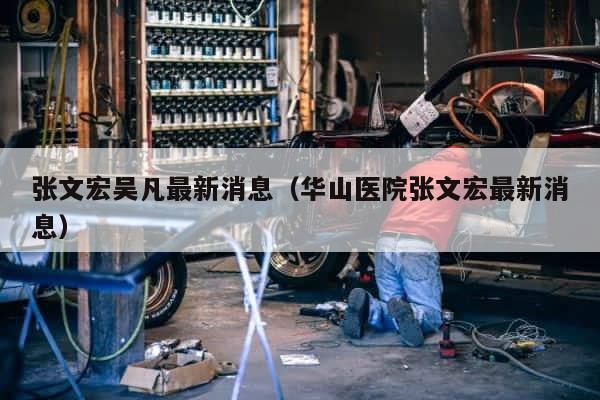 张文宏吴凡最新消息（华山医院张文宏最新消息） 第1张