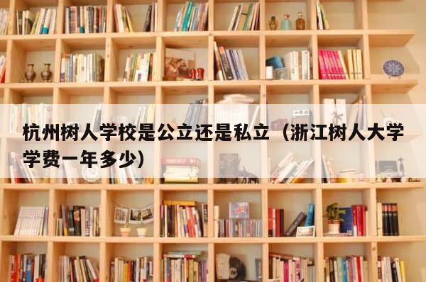 杭州树人学校是公立还是私立（浙江树人大学学费一年多少） 第1张