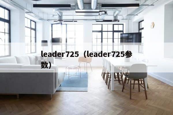 leader725（leader725参数） 第1张