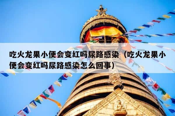 吃火龙果小便会变红吗尿路感染（吃火龙果小便会变红吗尿路感染怎么回事） 第1张