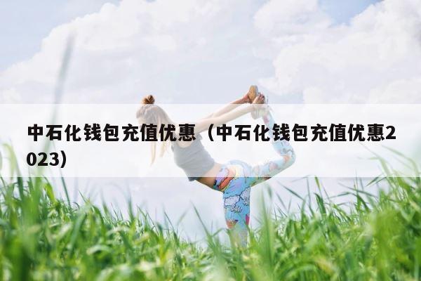 中石化钱包充值优惠（中石化钱包充值优惠2023） 第1张