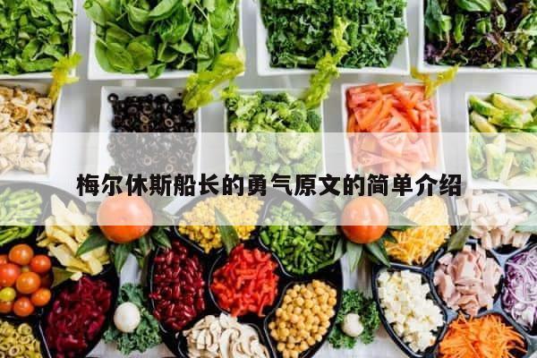 梅尔休斯船长的勇气原文的简单介绍 第1张