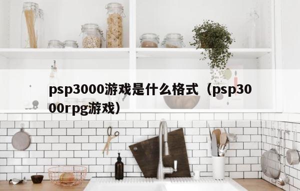 psp3000游戏是什么格式（psp3000rpg游戏） 第1张