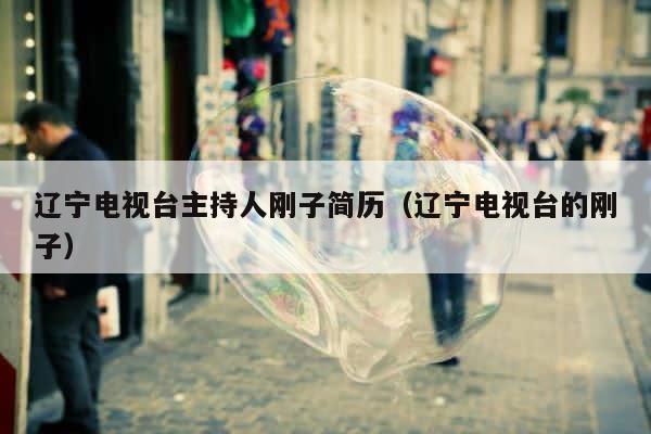 辽宁电视台主持人刚子简历（辽宁电视台的刚子） 第1张