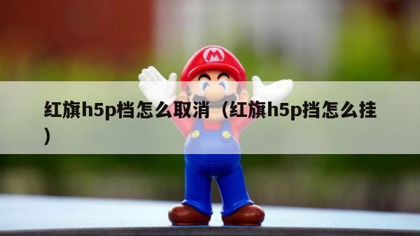 红旗h5p档怎么取消（红旗h5p挡怎么挂） 第1张