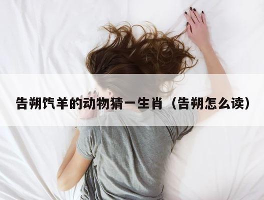 告朔饩羊的动物猜一生肖（告朔怎么读） 第1张