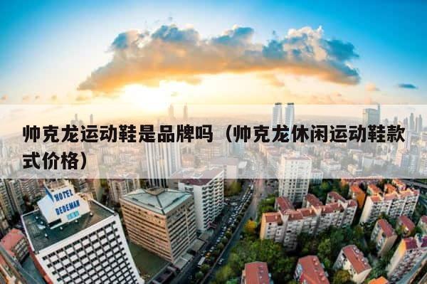 帅克龙运动鞋是品牌吗（帅克龙休闲运动鞋款式价格） 第1张