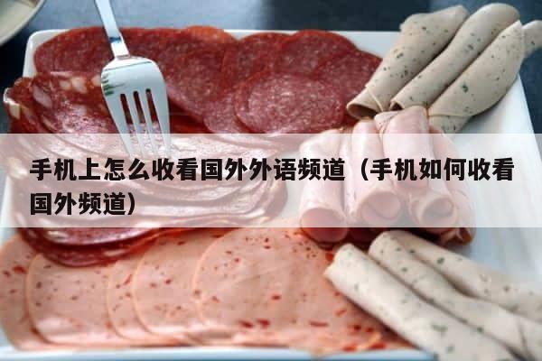 手机上怎么收看国外外语频道（手机如何收看国外频道） 第1张