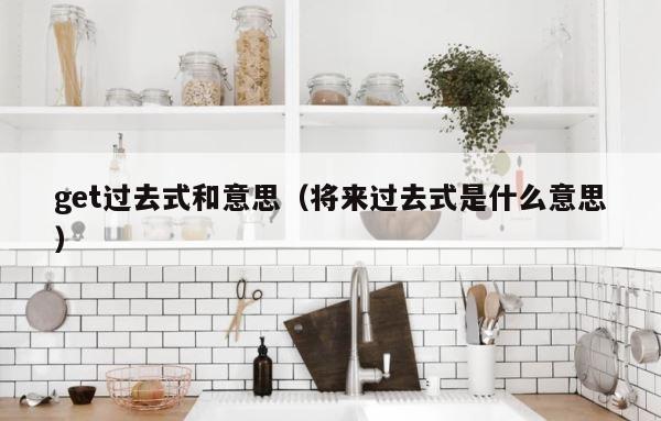 get过去式和意思（将来过去式是什么意思） 第1张