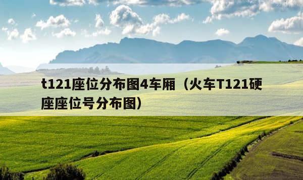 t121座位分布图4车厢（火车T121硬座座位号分布图） 第1张