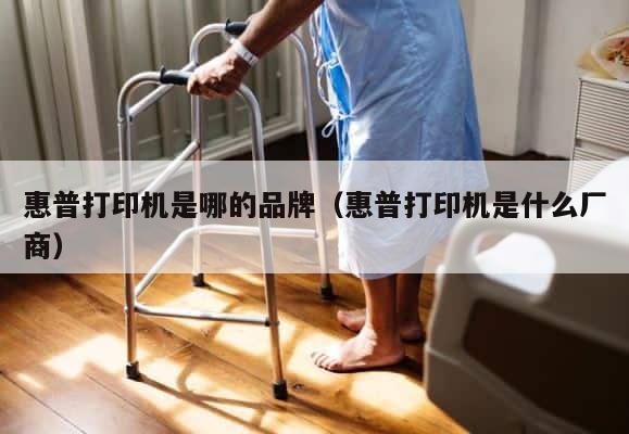 惠普打印机是哪的品牌（惠普打印机是什么厂商） 第1张
