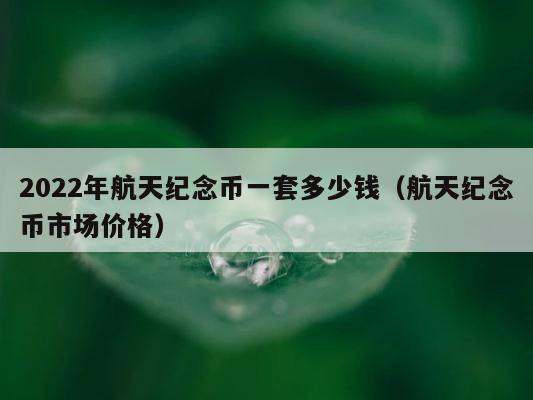 2022年航天纪念币一套多少钱（航天纪念币市场价格） 第1张