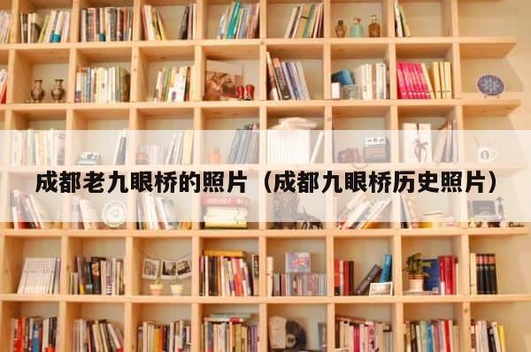 成都老九眼桥的照片（成都九眼桥历史照片） 第1张