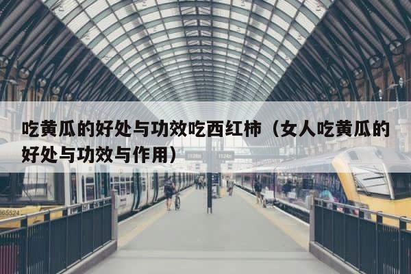 吃黄瓜的好处与功效吃西红柿（女人吃黄瓜的好处与功效与作用） 第1张