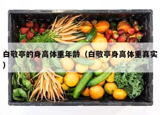 白敬亭的身高体重年龄（白敬亭身高体重真实） 第1张