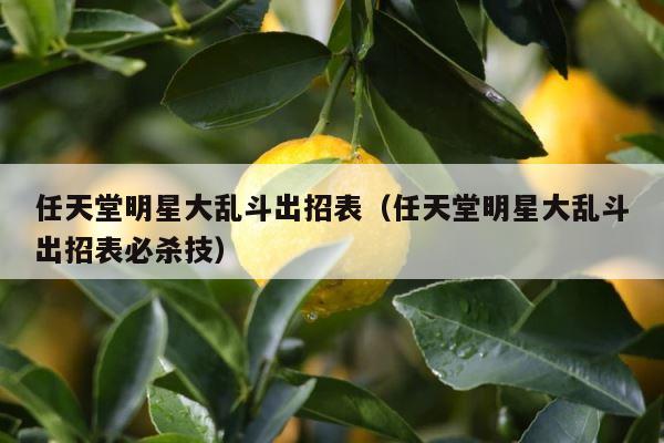 任天堂明星大乱斗出招表（任天堂明星大乱斗出招表必杀技） 第1张
