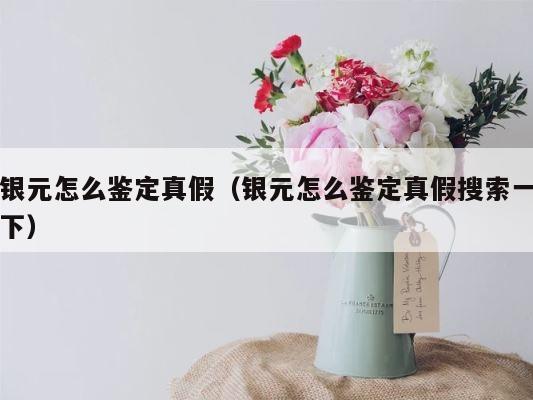 银元怎么鉴定真假（银元怎么鉴定真假搜索一下） 第1张