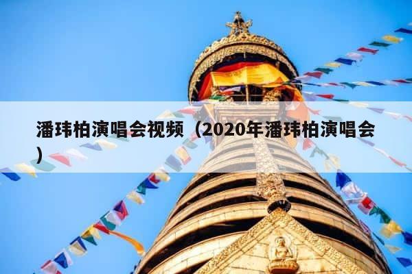 潘玮柏演唱会视频（2020年潘玮柏演唱会） 第1张