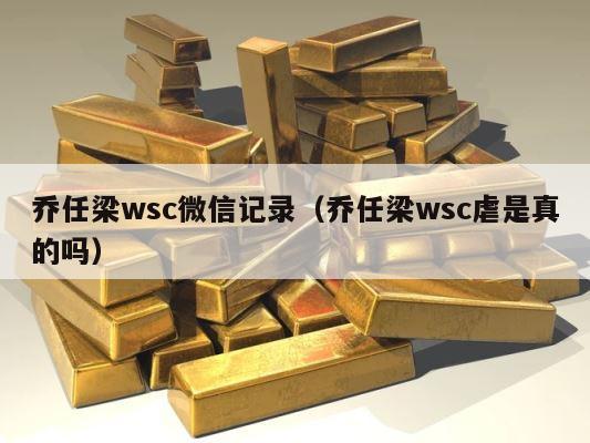 乔任梁wsc微信记录（乔任梁wsc虐是真的吗） 第1张