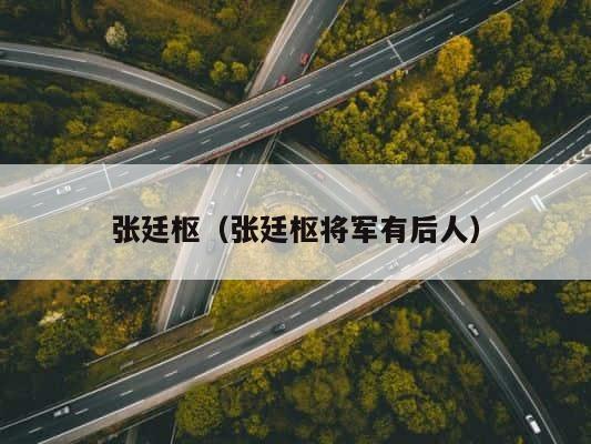 张廷枢（张廷枢将军有后人） 第1张