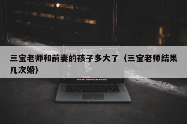 三宝老师和前妻的孩子多大了（三宝老师结果几次婚） 第1张