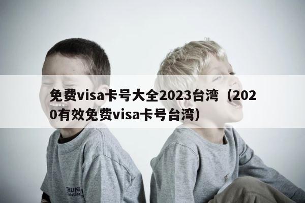 免费visa卡号大全2023台湾（2020有效免费visa卡号台湾） 第1张