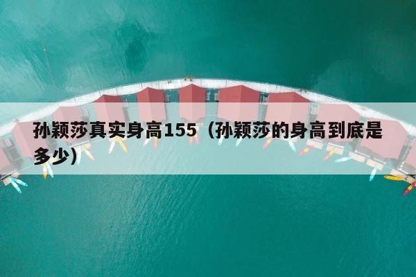 孙颖莎真实身高155（孙颖莎的身高到底是多少） 第1张