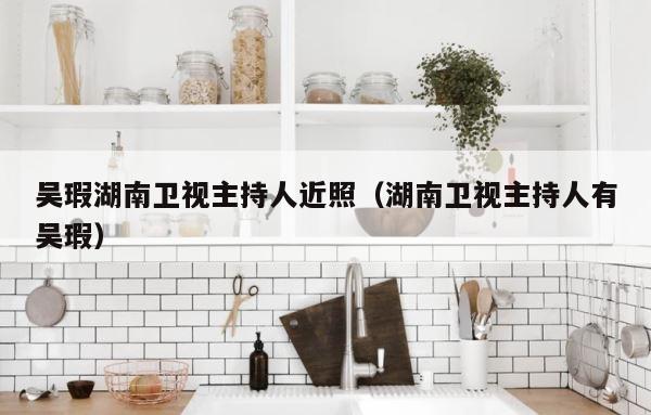 吴瑕湖南卫视主持人近照（湖南卫视主持人有吴瑕） 第1张