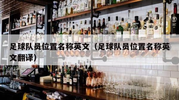 足球队员位置名称英文（足球队员位置名称英文翻译） 第1张