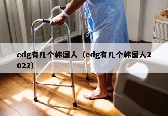 edg有几个韩国人（edg有几个韩国人2022） 第1张