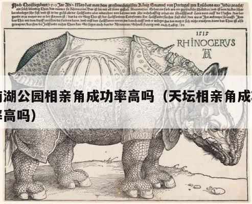 南湖公园相亲角成功率高吗（天坛相亲角成功率高吗） 第1张