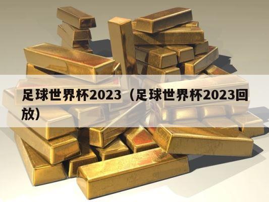 足球世界杯2023（足球世界杯2023回放） 第1张
