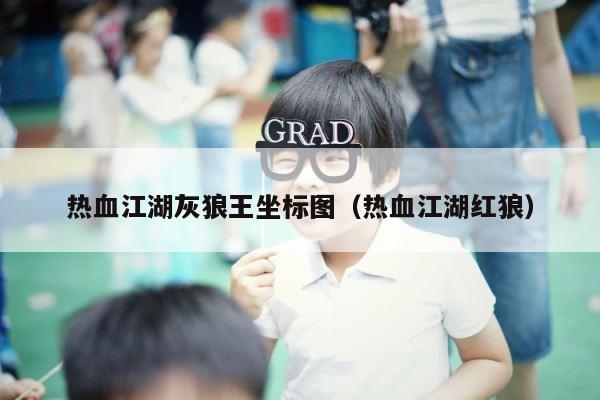 热血江湖灰狼王坐标图（热血江湖红狼） 第1张